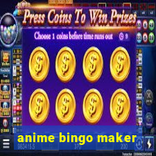 anime bingo maker